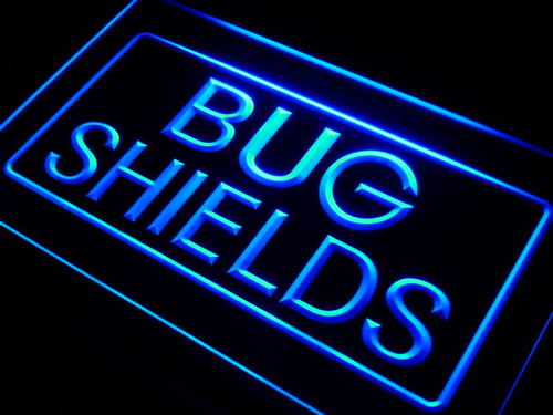 Bug Shields Car Auto Parts Neon Light Sign